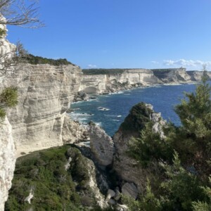 The cliffs around Bonifacio
