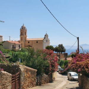 The village of Cargese and its Latin Church